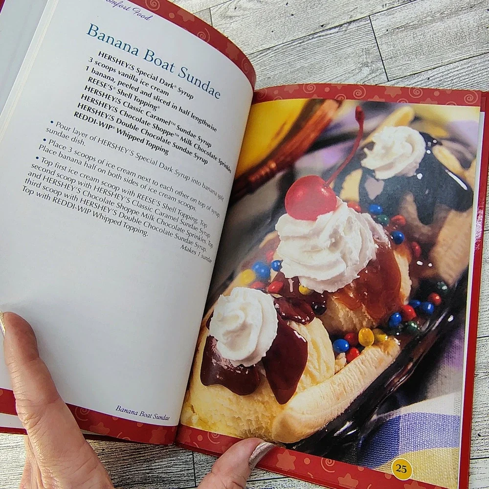 Comfort‎ Food Cookbook 2003 Hardcover Classic Recipes Cozy Home Cooking